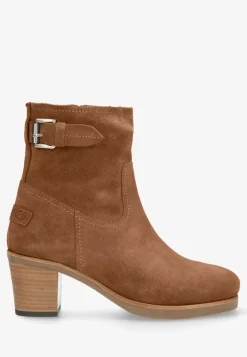 Ankle Boot Lieve Biker Ankle Boot Mid Brown