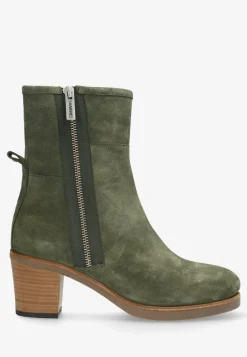 Ankle Boot Lieve Sidezip Ankle Boot Olive