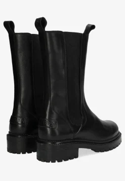 Chelsea-Boot Tirza Schwarz Fur Damen | Shabbies Amsterdam