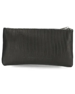 Etui Pencil Case No Waste Leather Schwarz| Shabbies Amsterdam