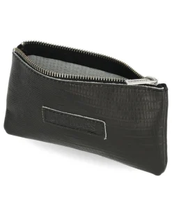 Etui Pencil Case No Waste Leather Schwarz| Shabbies Amsterdam