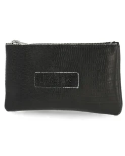 Etui Pencil Case No Waste Leather Schwarz| Shabbies Amsterdam