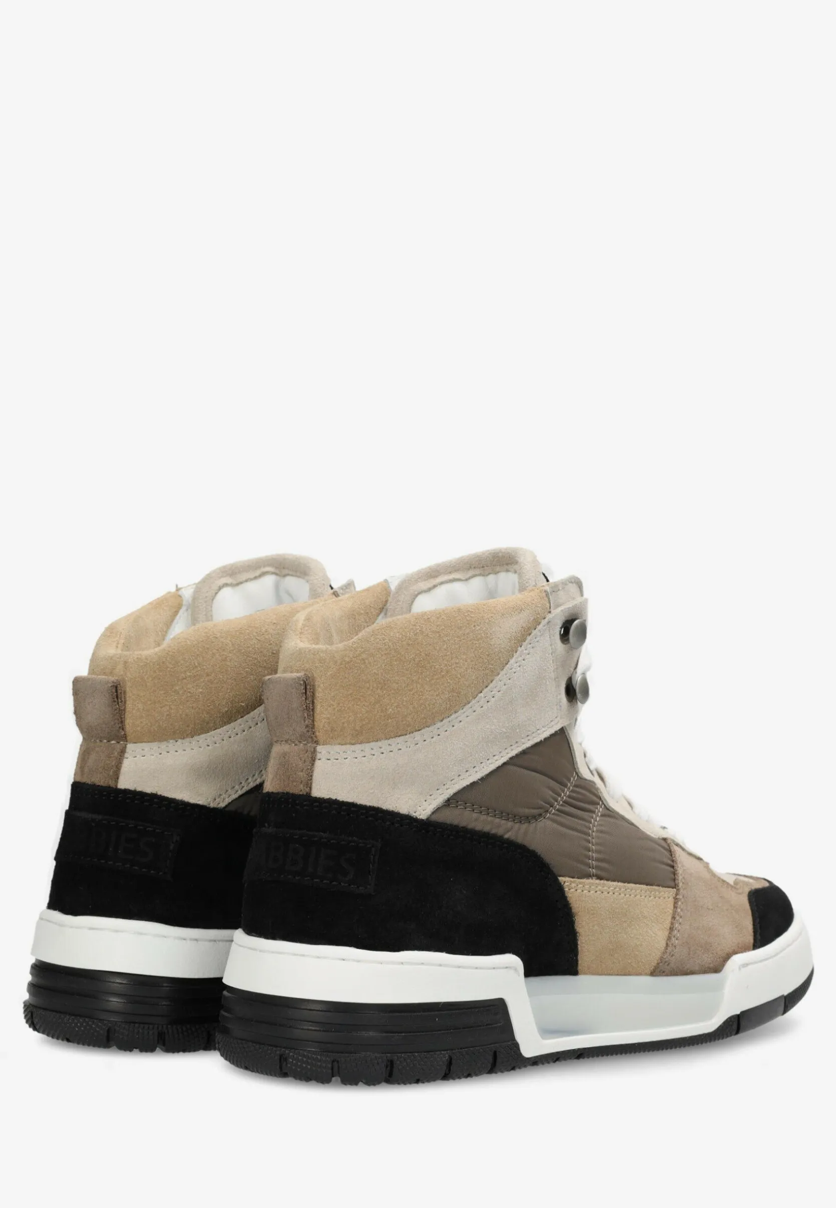 Hohe Sneaker Revin Taupe Fur Damen | Shabbies Amsterdam