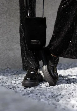 Lace-Up Shoe Dina Schwarz | Shabbies Amsterdam