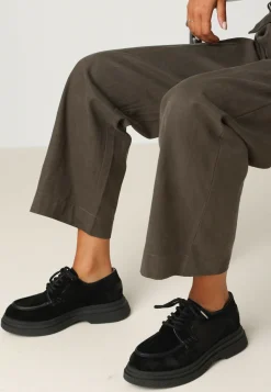 Lace-Up Shoe Pien Schwarz | Shabbies Amsterdam