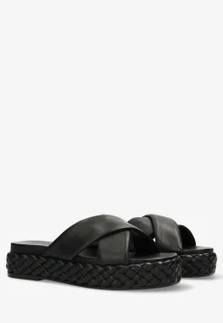 Pantolette Mucia Schwarz Fur Damen | Shabbies Amsterdam