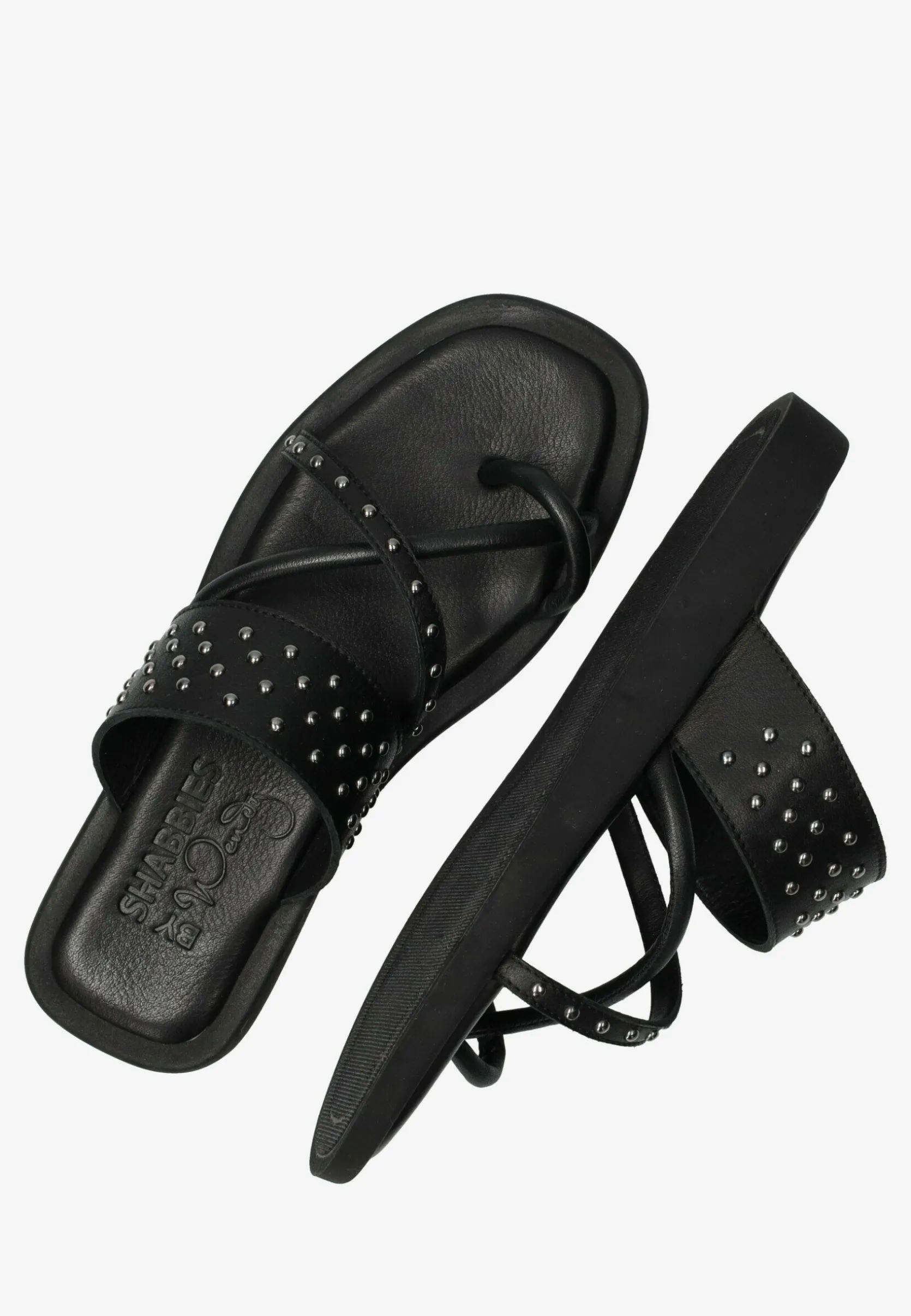 Pantolette Mucia Schwarz Fur Damen | Shabbies Amsterdam