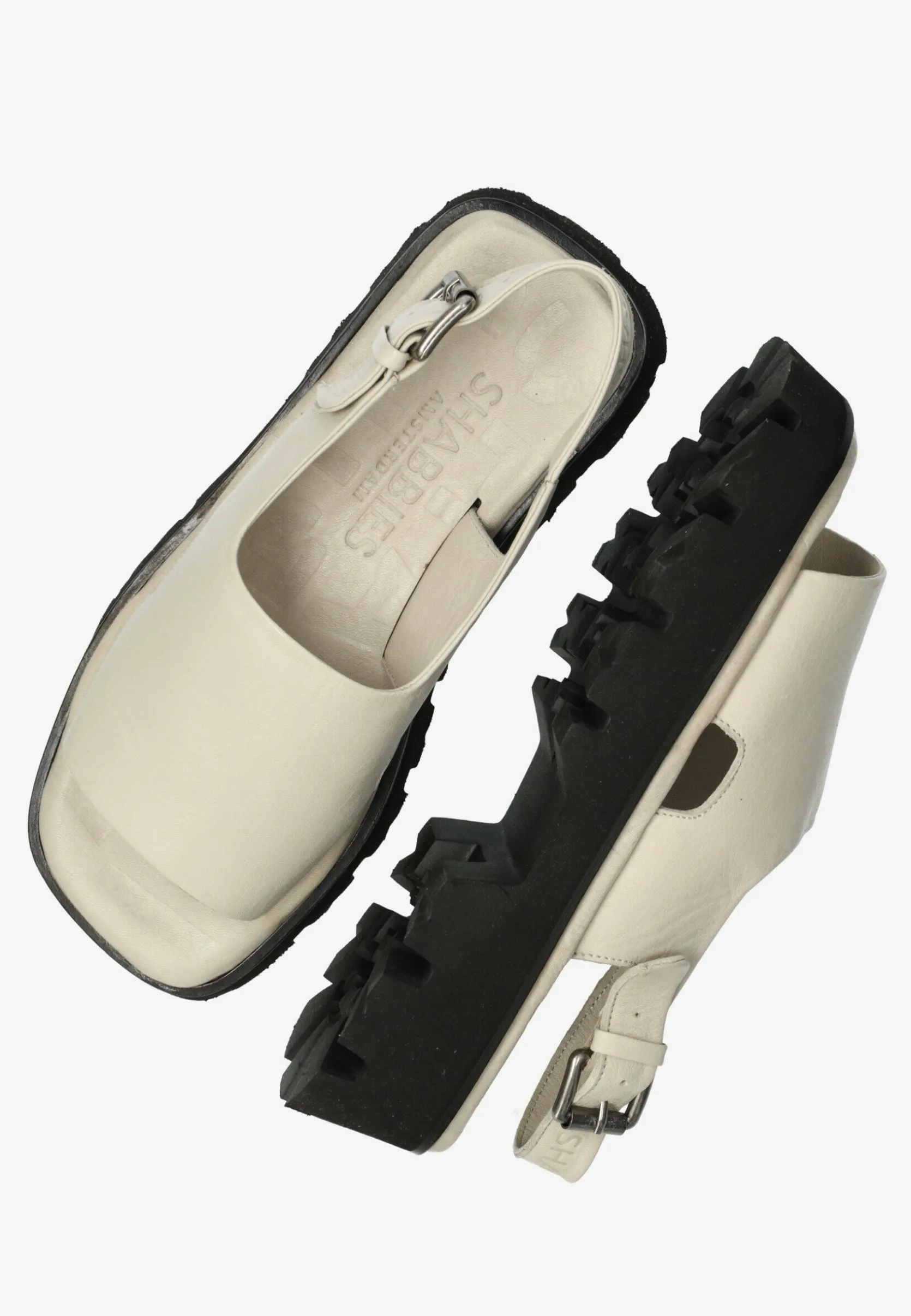 Sandale Dini Offwhite Fur Damen | Shabbies Amsterdam