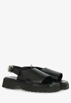 Sandale Dini Schwarz Fur Damen | Shabbies Amsterdam