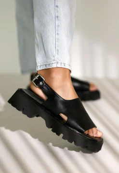 Sandale Dini Schwarz Fur Damen | Shabbies Amsterdam