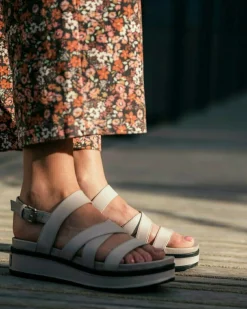 Sandale Glattleder Nude