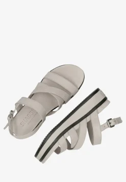 Sandale Glattleder Nude