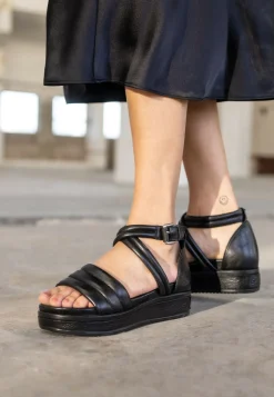 Sandale Maro Schwarz Fur Damen | Shabbies Amsterdam