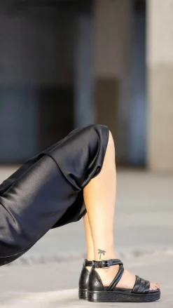 Sandale Maro Schwarz Fur Damen | Shabbies Amsterdam