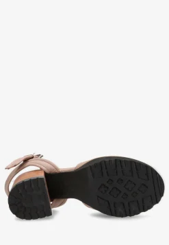 Sandalette Gepolstert Taupe