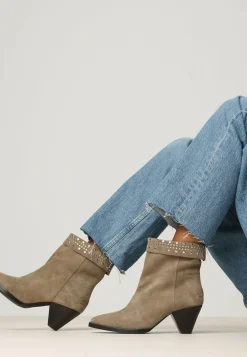 Shabbies By Wendy Stiefelette Binas Taupe | Shabbies Amsterdam