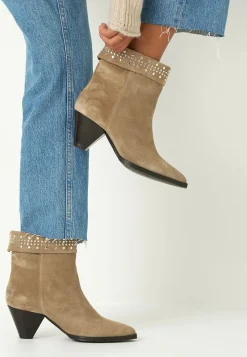 Shabbies By Wendy Stiefelette Binas Taupe | Shabbies Amsterdam