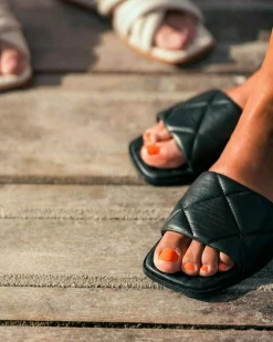 Slipper Gepolstert Schwarz