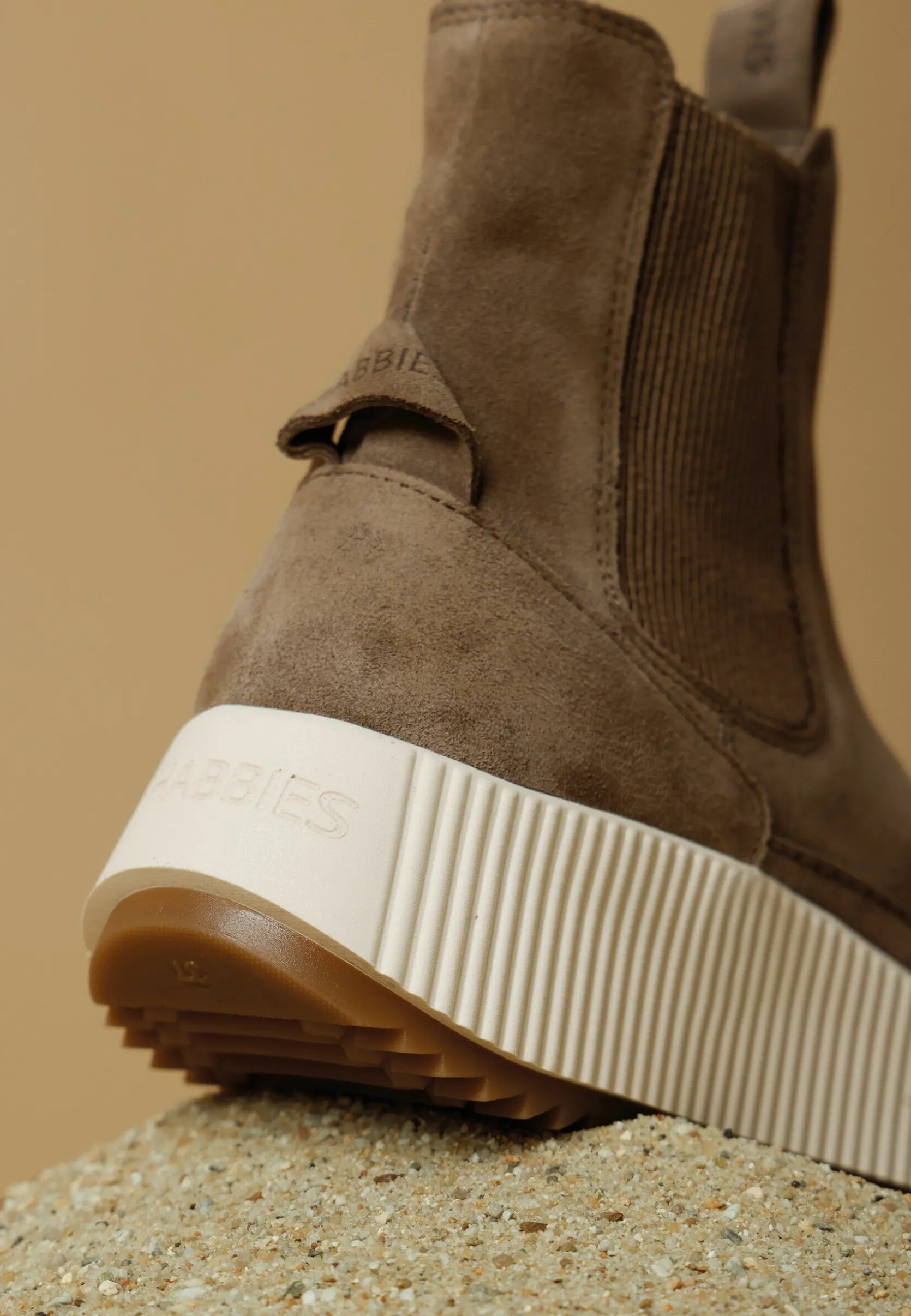 Sneaker Chavi Taupe Fur Damen | Shabbies Amsterdam