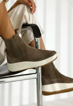 Sneaker Chavi Taupe Fur Damen | Shabbies Amsterdam