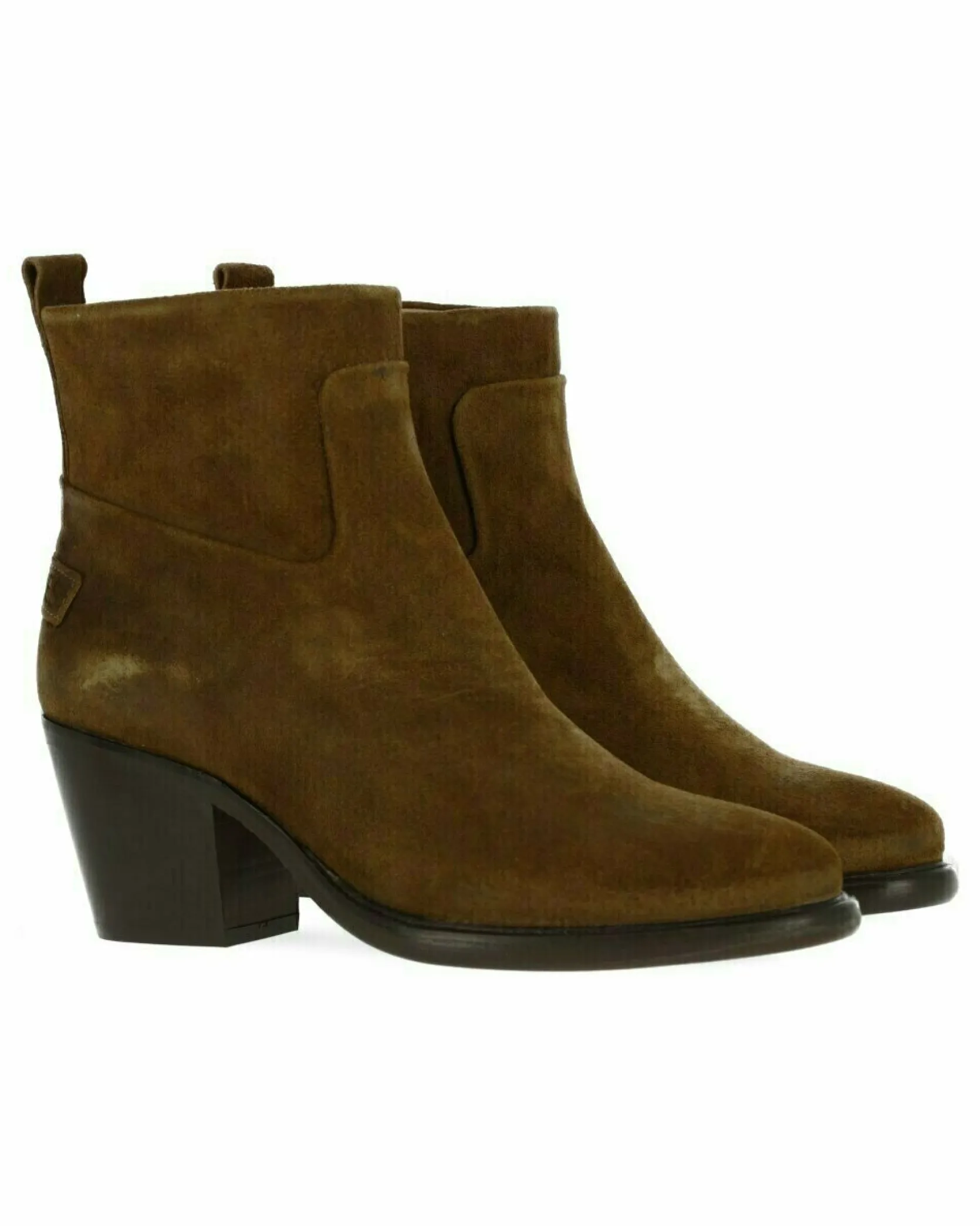 Stiefelette Julie Braun Fur Damen | Shabbies Amsterdam