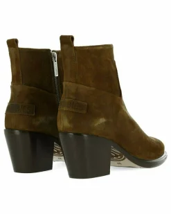 Stiefelette Julie Braun Fur Damen | Shabbies Amsterdam