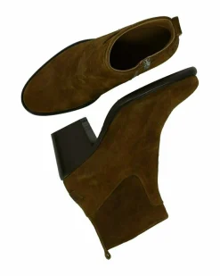 Stiefelette Julie Braun Fur Damen | Shabbies Amsterdam