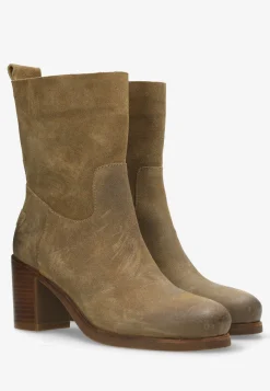 Stiefelette Lieve Teal Beige | Shabbies Amsterdam