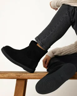 Stiefelette Palissa Schwarz Fur Damen | Shabbies Amsterdam