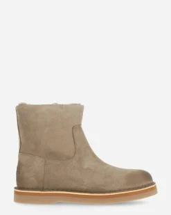 Stiefelette Palissa Taupe Fur Damen | Shabbies Amsterdam