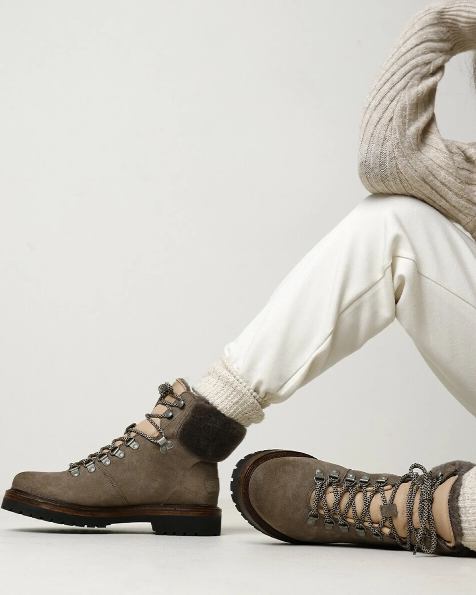 Stiefelette Rash Taupe | Shabbies Amsterdam