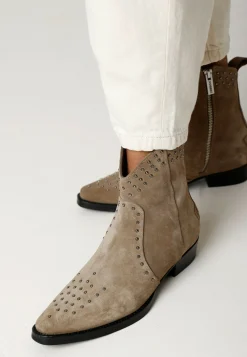 Stiefelette Wen Light Braun Fur Damen | Shabbies Amsterdam