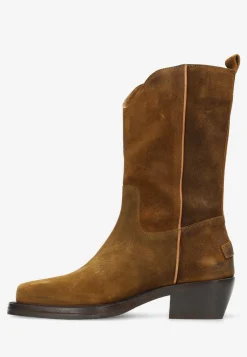 Western Boot Layla Braun Fur Damen | Shabbies Amsterdam